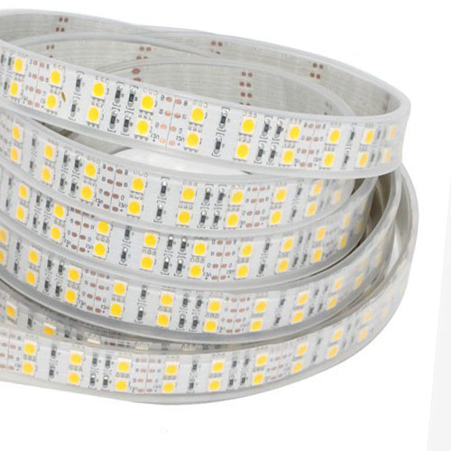Dual Row RGB Super Bright Series DC24V 5050SMD 600LEDs Flexible LED Strip Lights Waterproof IP67 16.4ft Per Reel By Sale Dual Row RGB Super Bright Series DC24V 5050SMD 600LEDs Flexible LED Strip Lights Waterproof IP67 16.4ft Per Reel By Sale
